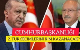 CUMHURBAŞKANLIĞI 2. TUR SEÇİMLERİNDE RECEP TAYYİP ERDOĞAN MI, YOKSA KEMAL KILIÇDAROĞLU MU KAZANACAK?