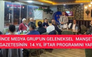 GELENEKSEL İNCE MEDYA İFTARI BU YIL DA COŞKU İÇİNDE GERÇEKLEŞTİ