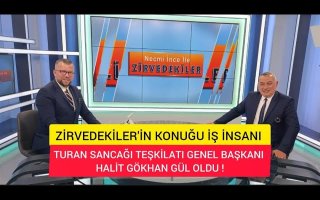KRT'DE NECMİ İNCE İLE ZİRVEDEKİLER KONUĞU TURAN SANCAĞI TEŞKİLATI GENEL BAŞKANI H. GÖKHAN GÜL OLDU!