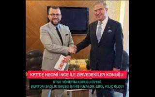 NECMİ İNCE İLE ZİRVEDEKİLER KONUĞU BTSO ÜYESİ VE BURTOM SAĞLIK GRUBU SAHİBİ UZM.DR. EROL KILIÇ OLDU!